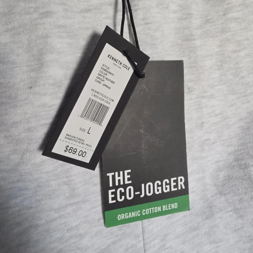 Men's Kenneth Cole Shorts L The Echo Jogger Organic